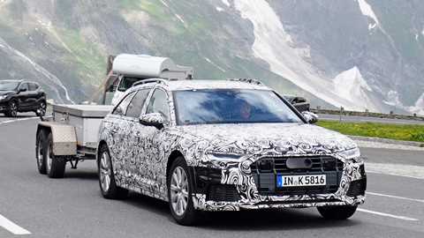 Spied: the new 2019 Audi A6 Allroad