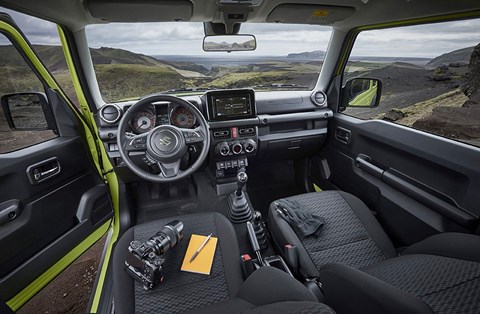 Suzuki Jimny interior and cabin