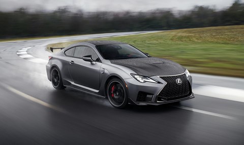 Lexus RC F Track Edition is sprinkled with lightweight aero mods