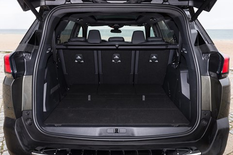 Peugeot 5008 boot