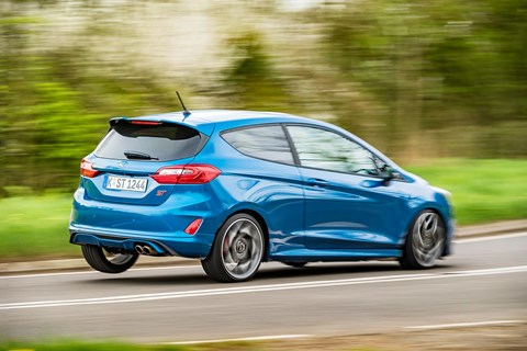 Ford Fiesta ST rear cornering