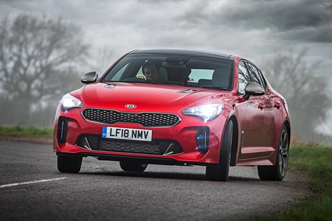 Kia Stinger long-termer cornering