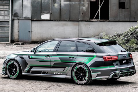 ABT RS6-E rear quarter