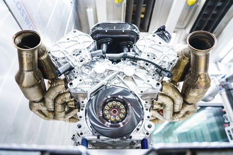 Aston Martin Valkyrie engine