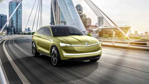 Skoda Vision E: points to new EV due in 2020