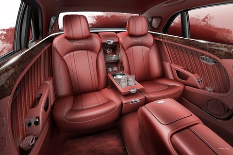 Mulsanne W.O. rear seats