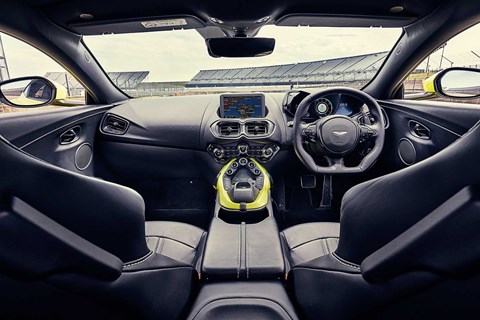 Aston Martin Vantage interior and cabin