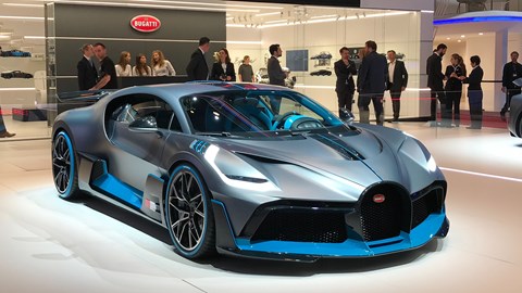 Bugatti Divo at Geneva 2019 - front view