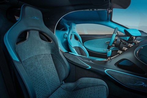 Bugatti Divo interior