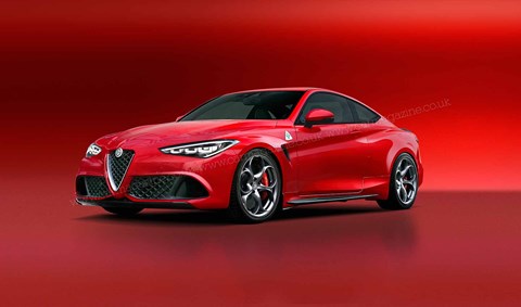 The new 2021 Alfa Romeo GTV artist's impression by Andrei Avarvarii