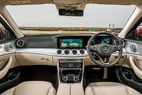 Mercedes E-AT interior