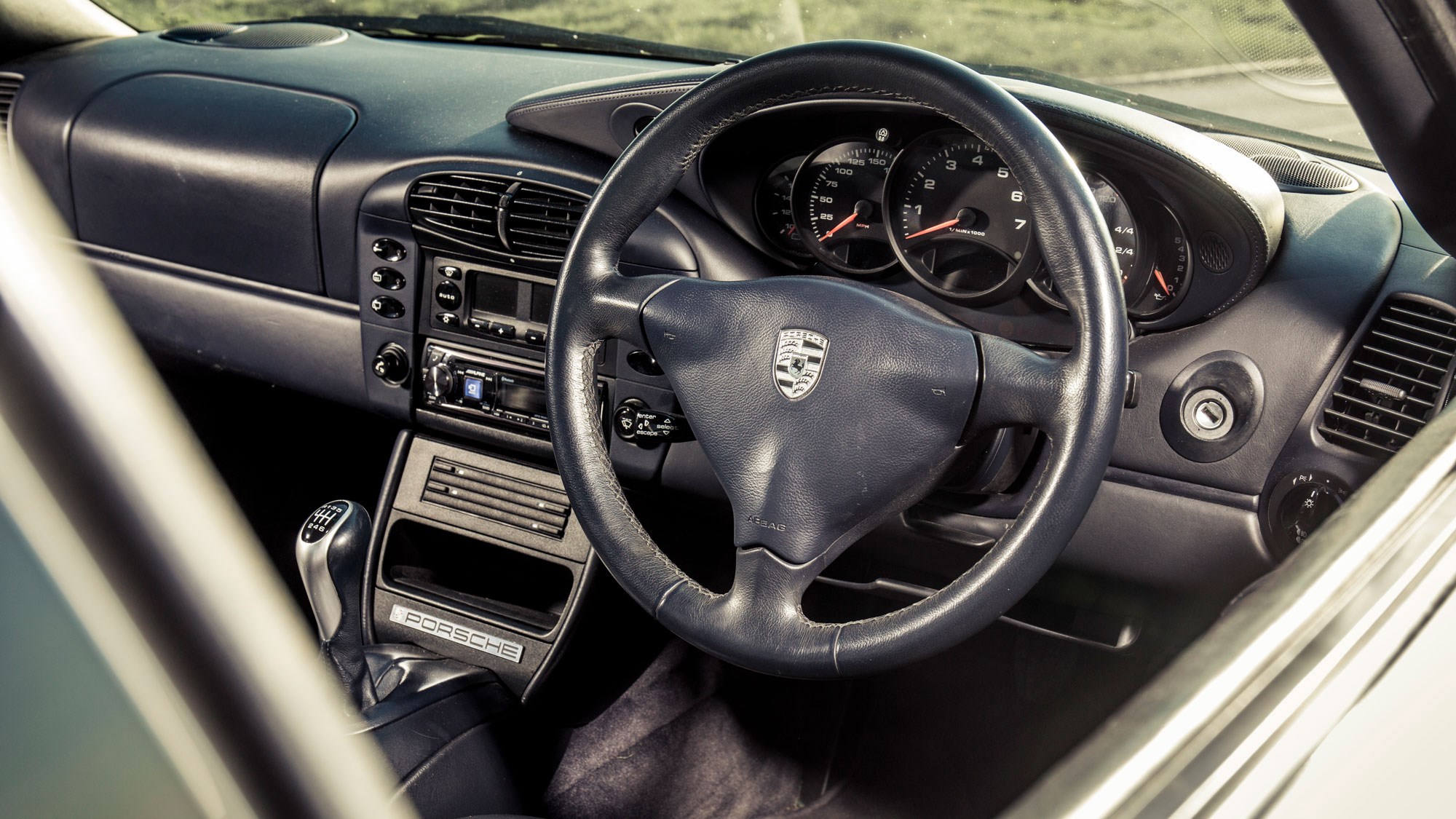 porsche 996 interior