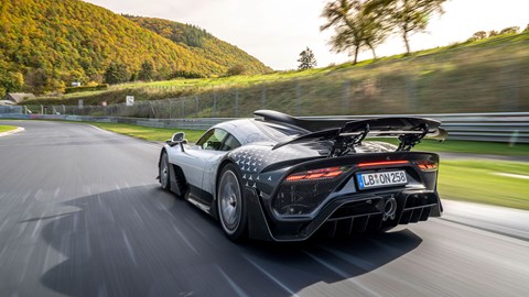 The Mercedes AMG One has smashed the 'Ring lap record