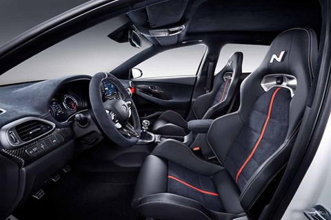 Hyundai i30 N Option interior equipment and spec