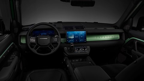 Land Rover Defender 75th Anniversary Edition interior