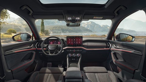 Skoda Kodiaq vRS 2025 interjeras