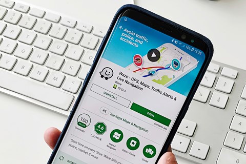 Waze app store