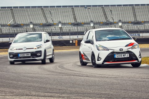 Best hot hatch 2019 yaris up cornering