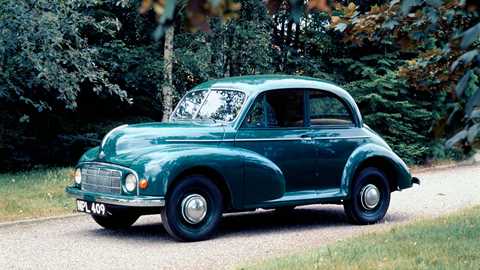 An early Morris Minor: originally called the Mosquito