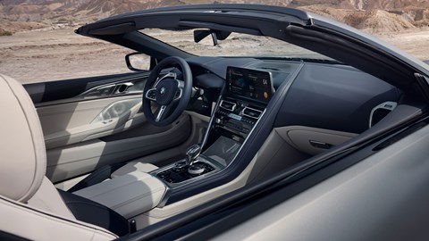 BMW 8-series Convertible interior