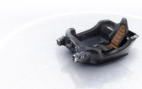McLaren MonoCell carbon composite tub