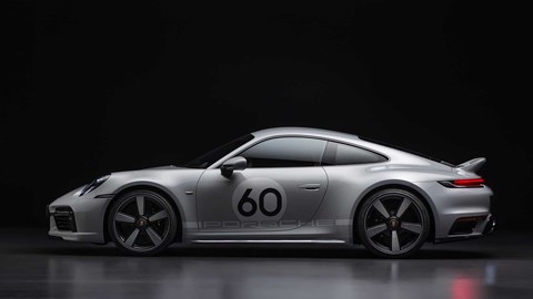 Porsche 911 Sport Classic: ducktail spoiler and all