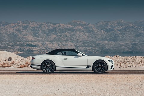 Bentley Continental GT Convertible side