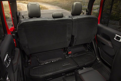 Jeep Gladiator stadium seats