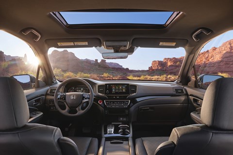 Honda Passport interior