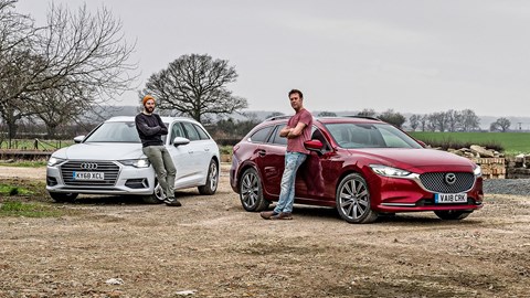 We compare notes on our Audi A6 Avant and Mazda 6 Tourer