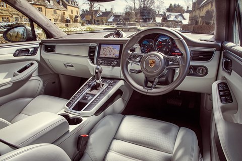 Porsche Macan interior: a quality cabin