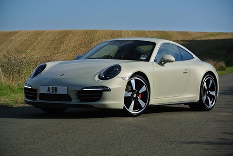 Porsche 911 press demonstrator A911 - this one's the 50th special