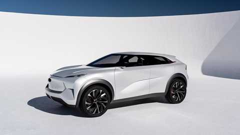 The new Infiniti QX Inspiration: the brand's first EV