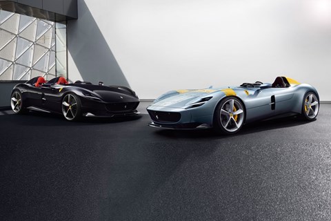 Ferrari Monza SP1 and SP2 twins