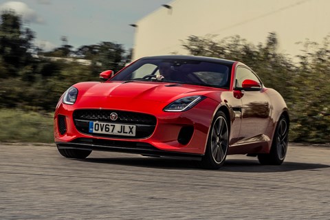 Jaguar F-Type P300 cornering