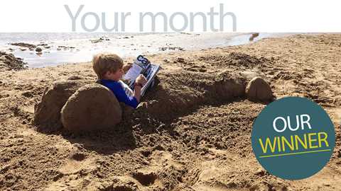 Our winner! Sand CAR-stle 