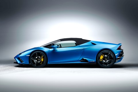 Huracan spyder side