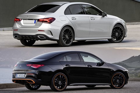 What's the Difference: Mercedes-Benz CLA vs Mercedes-Benz C-Class