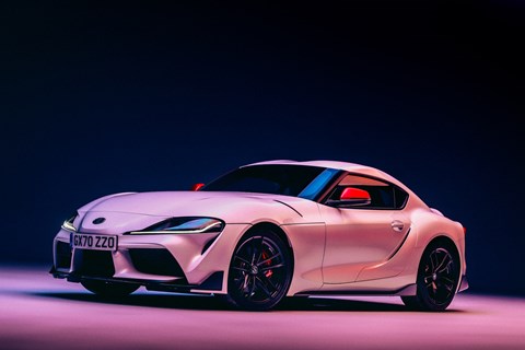 toyota supra front static