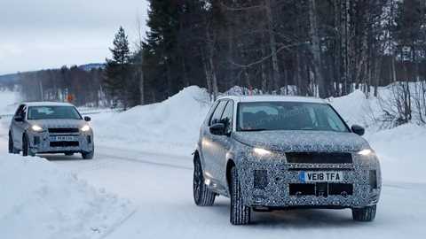 The new 2019 Land Rover Discovery Sport