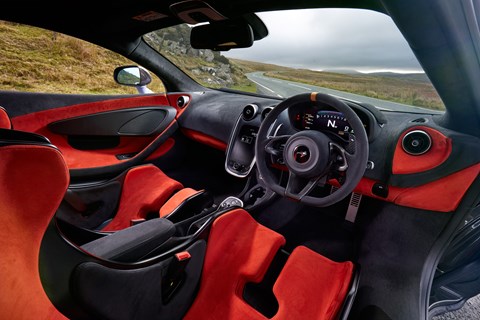 McLaren 600LT interior