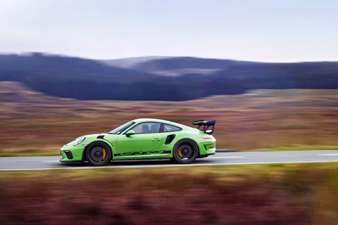 911 gt3 rs side pan