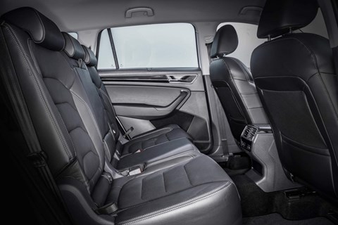 Skoda Kodiaq rear seats