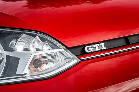 VW Up GTI badge