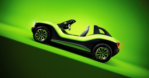 VW ID Buggy: an electric beach buggy concept car