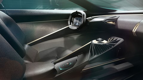 Aston Martin Lagonda All-Terrain Concept - interior with floating key