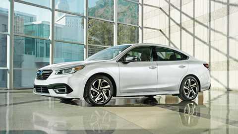 The new 2019 Subaru Legacy - not coming to the UK