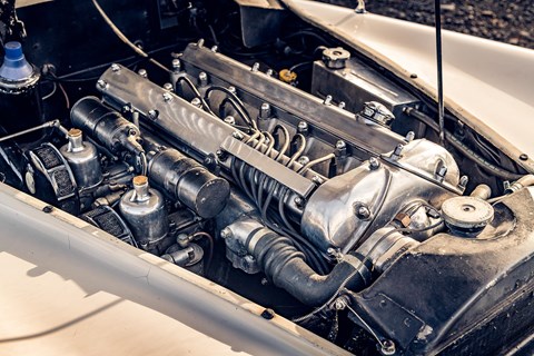 Jaguar XK120 3.4-litre straight six engine