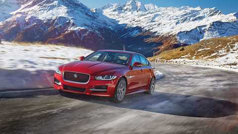 The new 2016 model year Jaguar XE