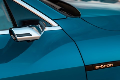 Audi etron camera mirror